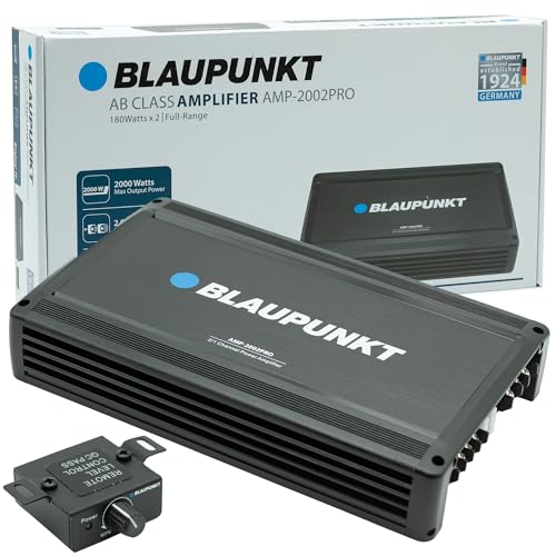 Blaupunkt AMP2002PRO - 2000 Watts 2-Channel 2 Ohm Stable Amplifier Blaupunkt AMP2002PRO - 2000 Watts 2-Channel 2 Ohm Stable Amplifier